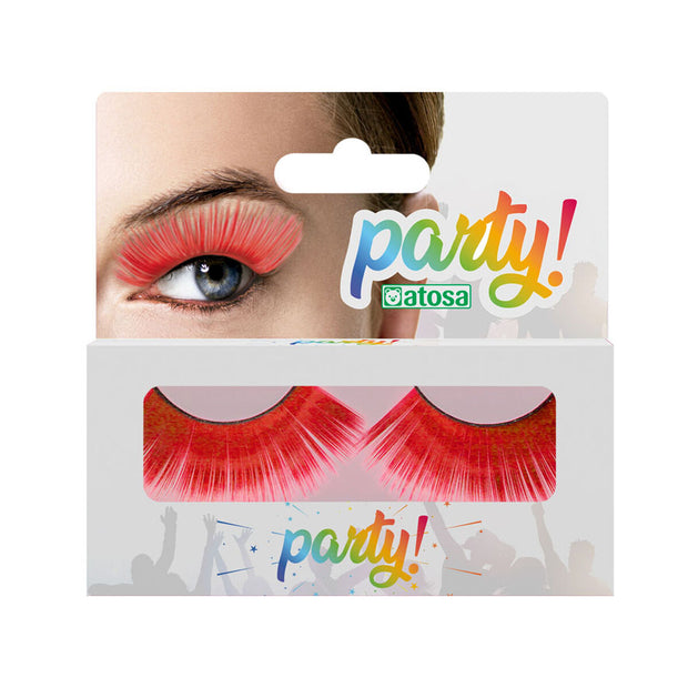 False Eyelashes Red