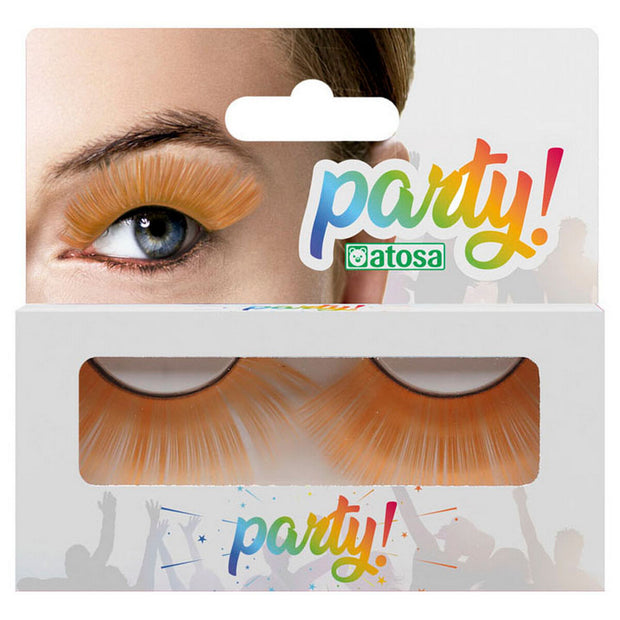 False Eyelashes Yellow