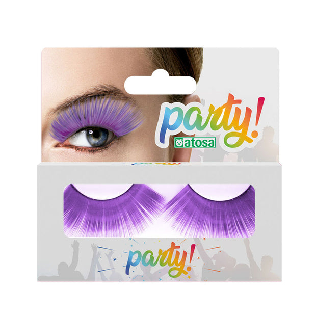 False Eyelashes Purple