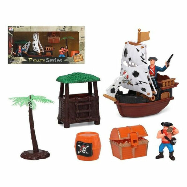 Playset Pirate ship 118910 (7 Pcs)