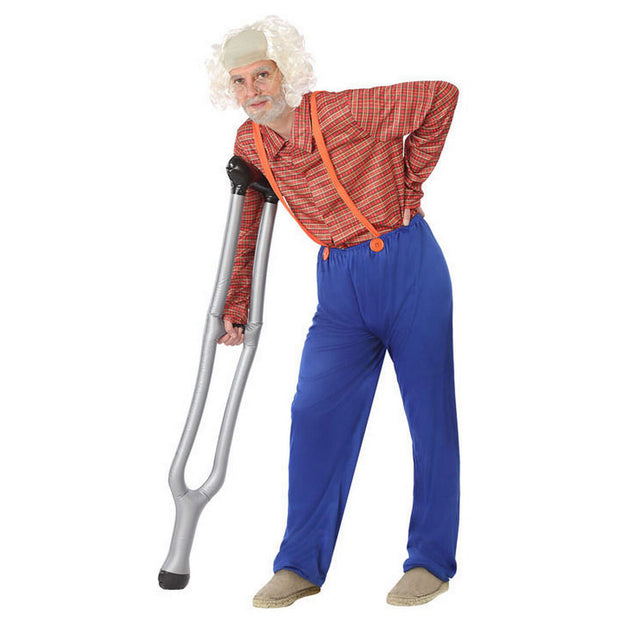 Crutches Silver Inflatable 125 cm