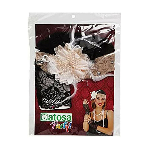 Hat & Gloves Charleston Costune accessories 3 Pieces