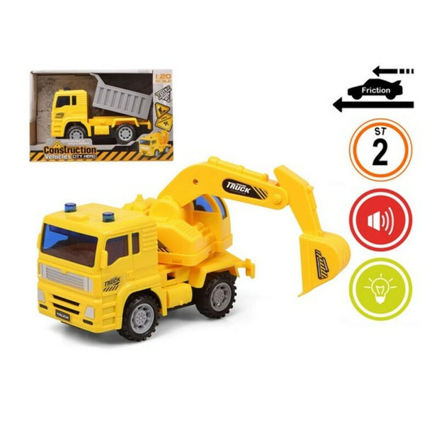 Truck Public Works Yellow Light Sound 119336