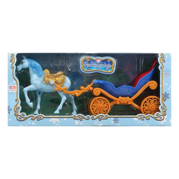 Horse & Magical carriage Blue 112954