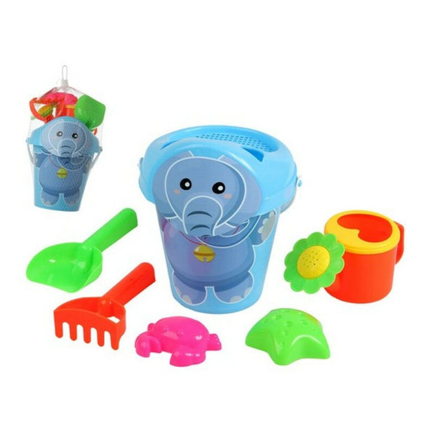 Beach toys set Happy Elephant (7 pcs)