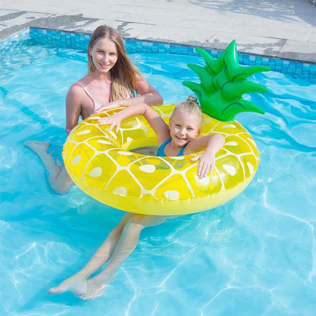 Inflatable Pool Float Pineapple (Ø 94 x 63 cm)