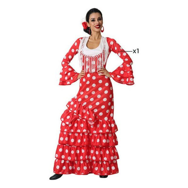 Costume for Adults Red Sevillian