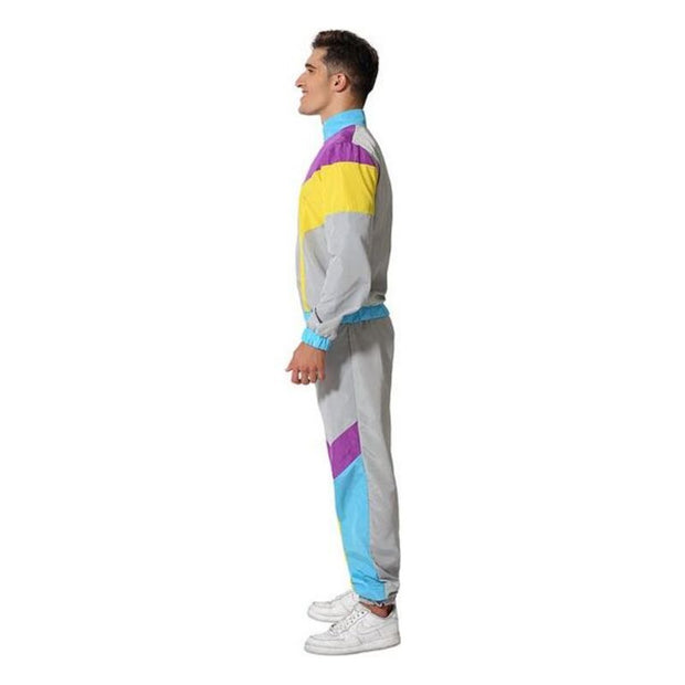 Costume for Adults Grey 80s