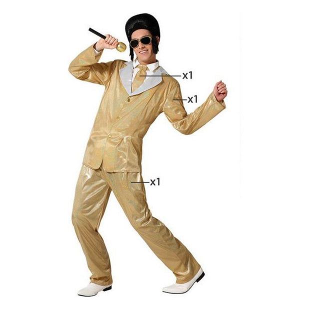 Costume for Adults Elvis Golden