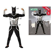 Costume for Adults Black Panther Superhero Black