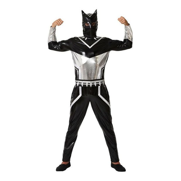 Costume for Adults Black Panther Superhero Black