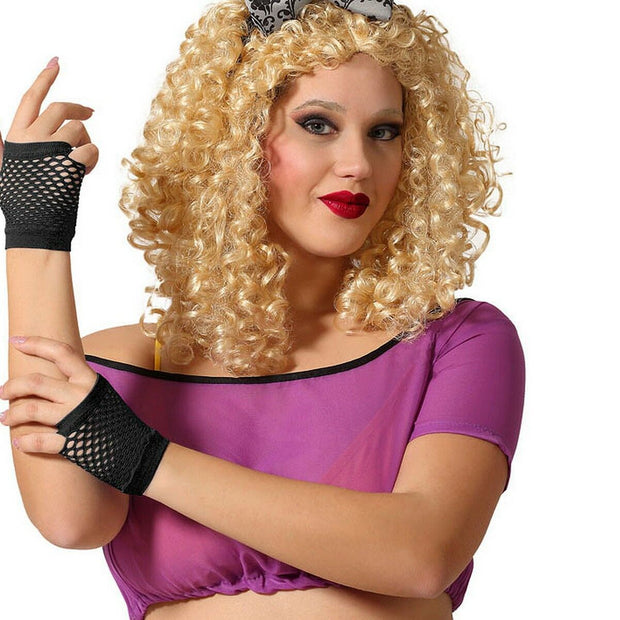Gloves Black Grille