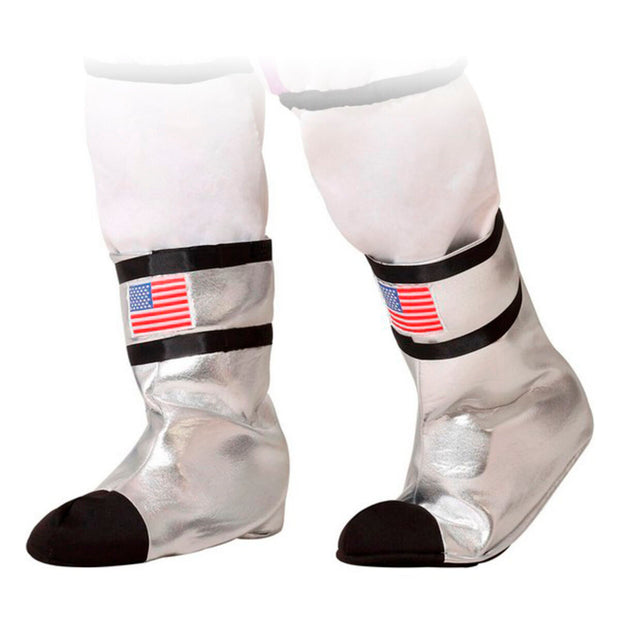 Boot covers Silver One size Astronaut (38 x 26 cm)