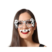 Glasses Black/White 15 cm Dalmatian Costune accessories