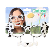 Glasses Black/White 15 cm Dalmatian Costune accessories