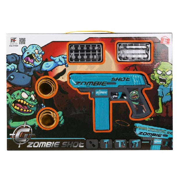 Playset Zombie Shot Dart Gun Blue (43 x 30 cm)