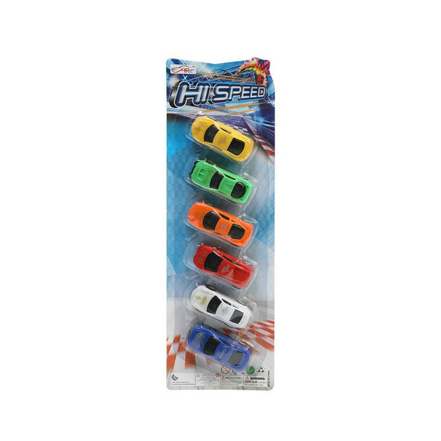 Car Multicolour 6 Pieces