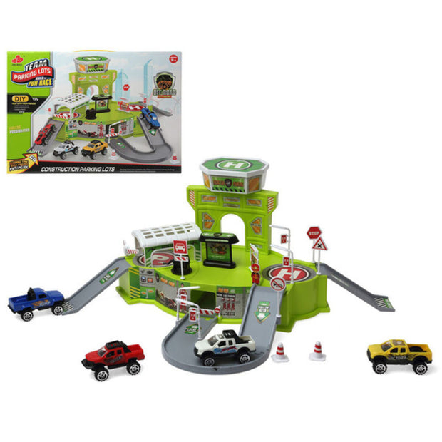 Track with Ramps Green Van