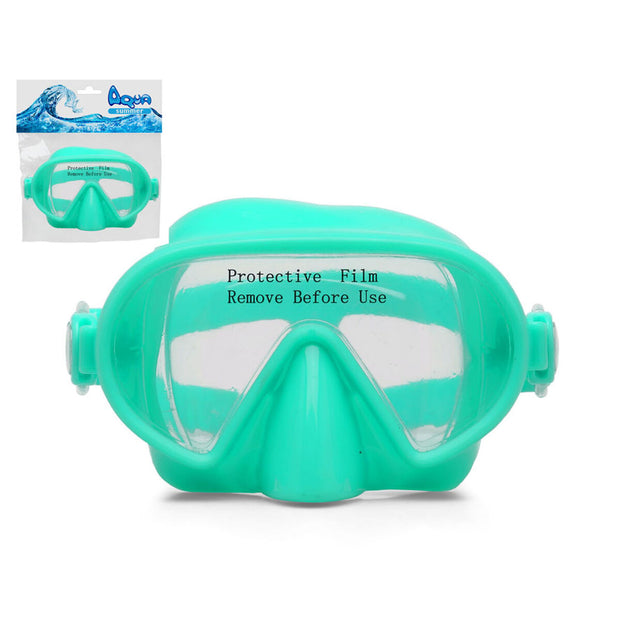 Diving Mask Turquoise Silicone Boys 8-14 Years