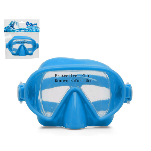 Diving Mask Blue Silicone Boys 8-14 Years