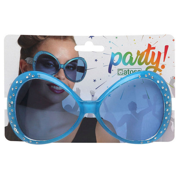 Glasses Blue Costune accessories