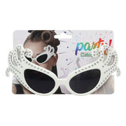 Glasses Black Bright White