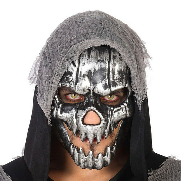 Mask Silver Skull Halloween