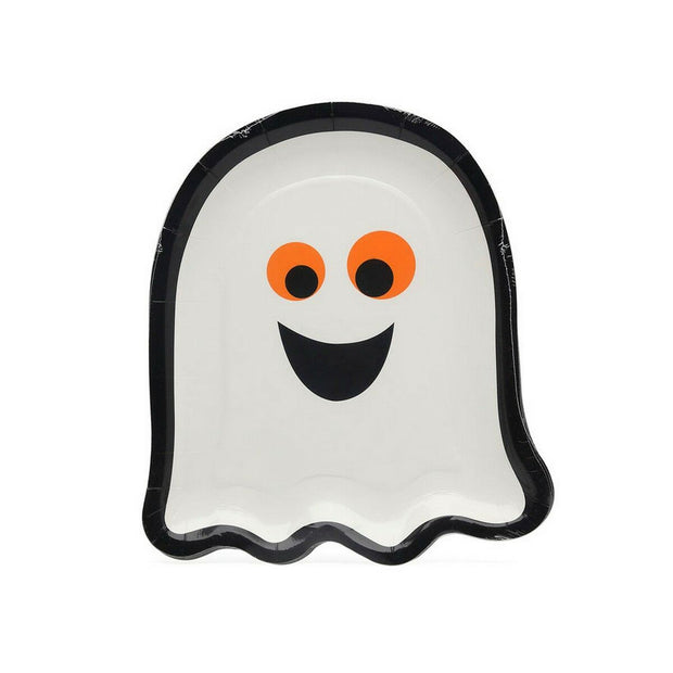 Plate set BOO! Children's Ghost