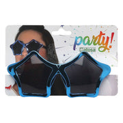 Glasses Blue Star