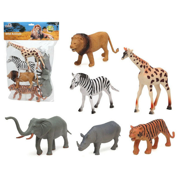 Set of Wild Animals 6 Pieces