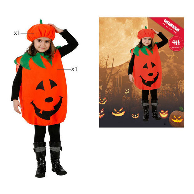 Costume for Children Pumpkin (2 pcs)