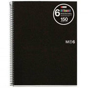 Notebook Miquelrius Micro perforated Graphite A4 5 Units