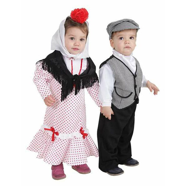 Costume for Babies Children Madrilenian Man 18 Months