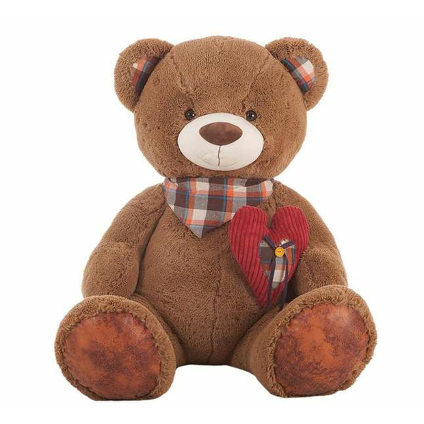 Teddy Bear Martin Heart Brown Corduroy 80 cm