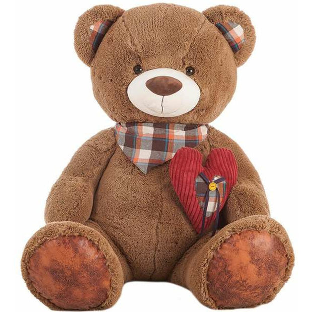 Teddy Bear Martin Heart Brown Corduroy 50 cm