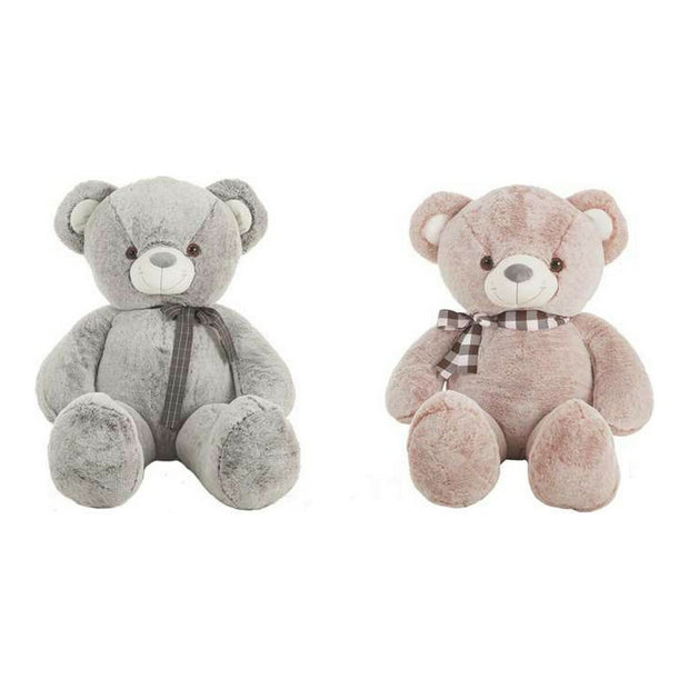 Teddy Bear Grey Pink Acrylic 75 cm