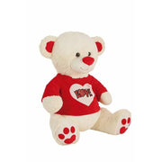 Teddy Bear Love Beige Glitter T-shirt 70 cm