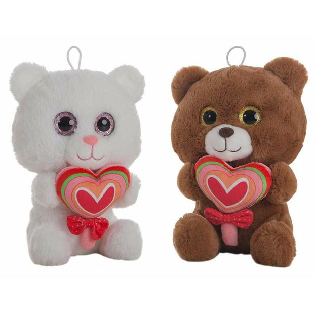 Teddy Bear Sil Heart 26 cm