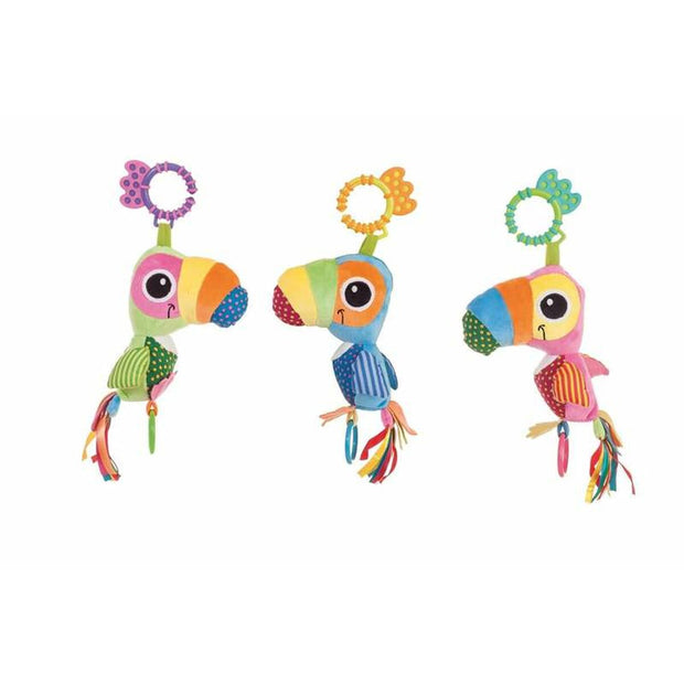 Rattle Multicolour 25 cm Parrot