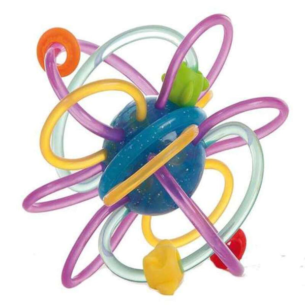 Teething Rattle for Babies Rings flexible (Ø 12 cm)