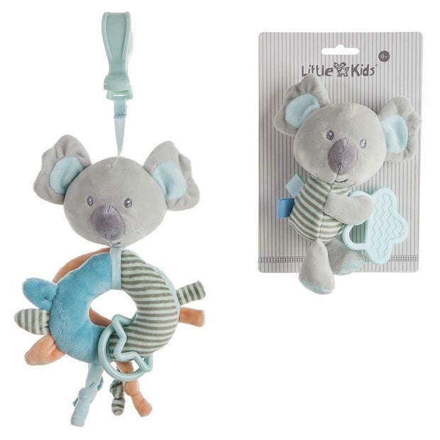 Rattle Activity 20 cm Blue Koala