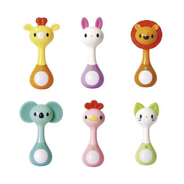 Musical Rattle 16 cm Lights + 3 Months