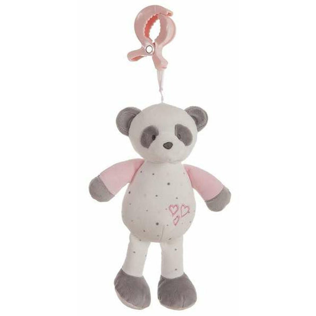 Rattle Activity Pink 25 cm Panda bear