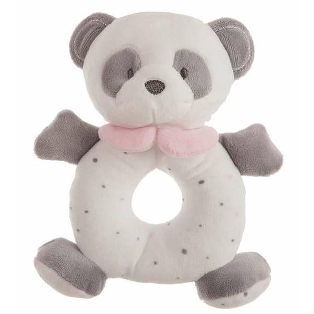 Rattle Cuddly Toy Pink Panda bear (20cm)