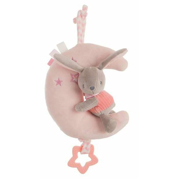 Fluffy toy Moon Pink Rabbit 25cm