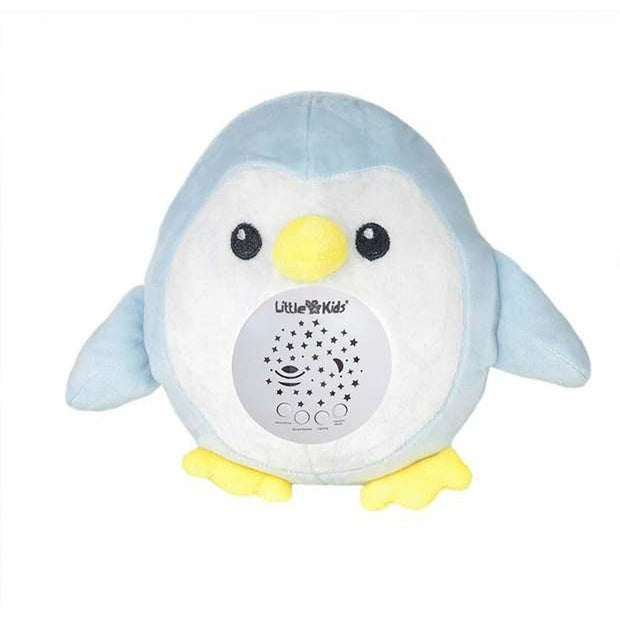 Musical Plush Toy Projector Blue Penguin 22 cm