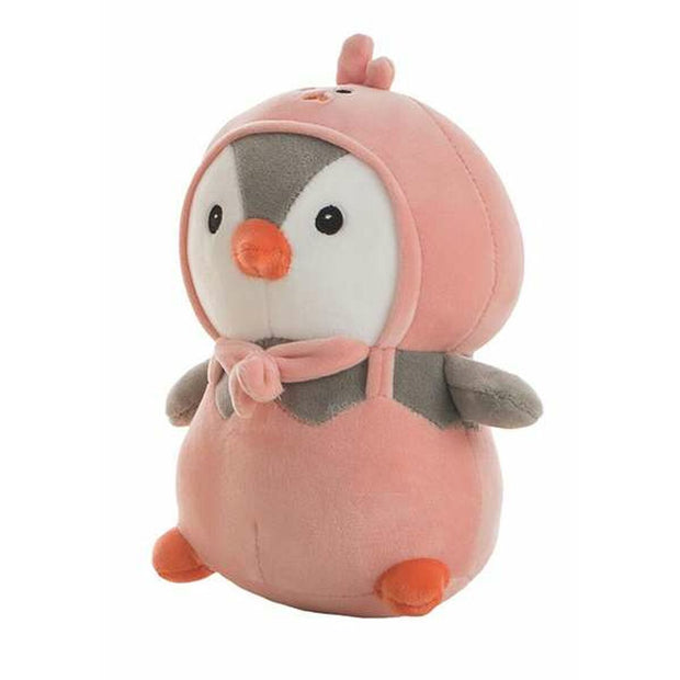 Fluffy toy Kit Pink Penguin 25cm