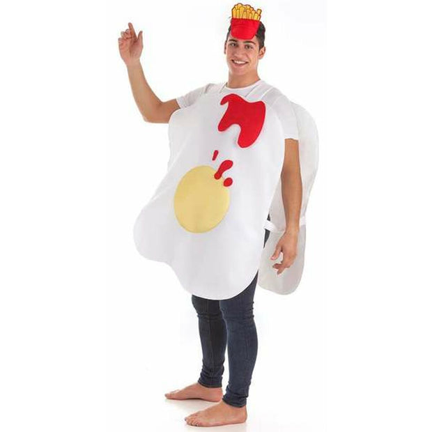 Costume for Adults Huevo Tomato 2 Pieces