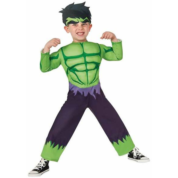 Costume for Children 7-9 Years Hulk