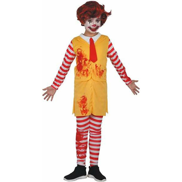 Costume for Children Burger Male Clown Terror